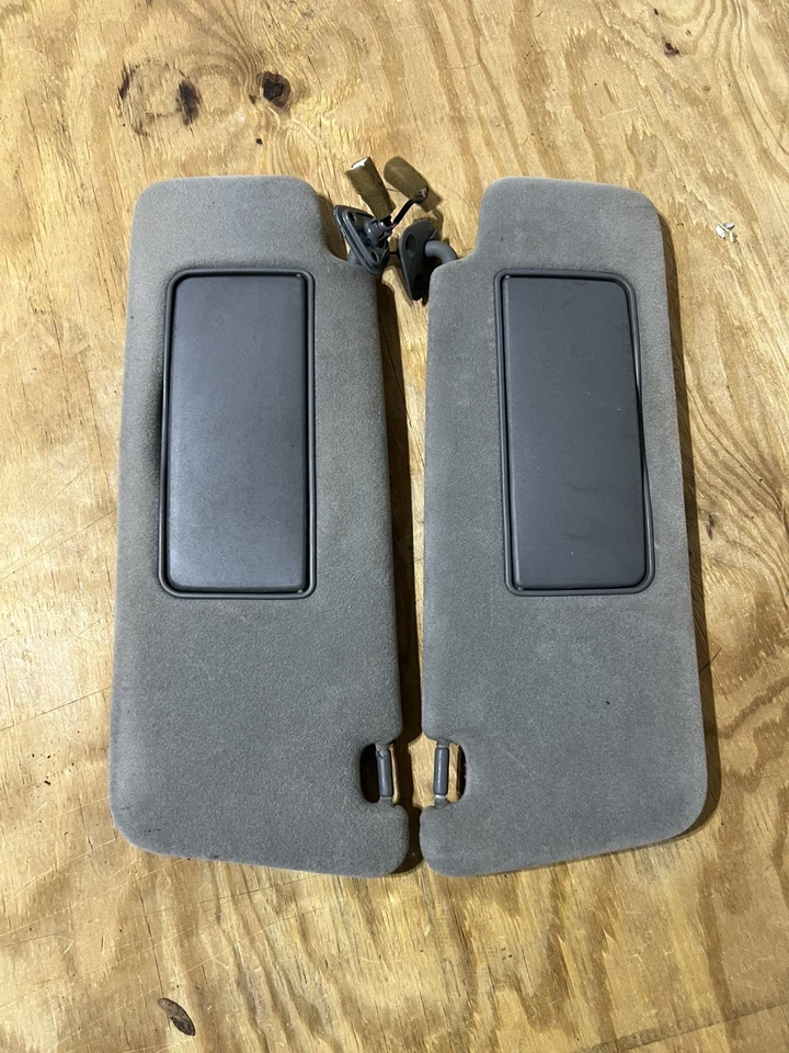 Lexus RX300 1999-2000 parasoles gris par pasajero conductor OEM ¡con HomeLink! Foto 4 de 4