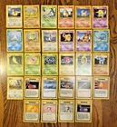 28 Vintage Pokemon Card Lot - Base Set WoTC TCG