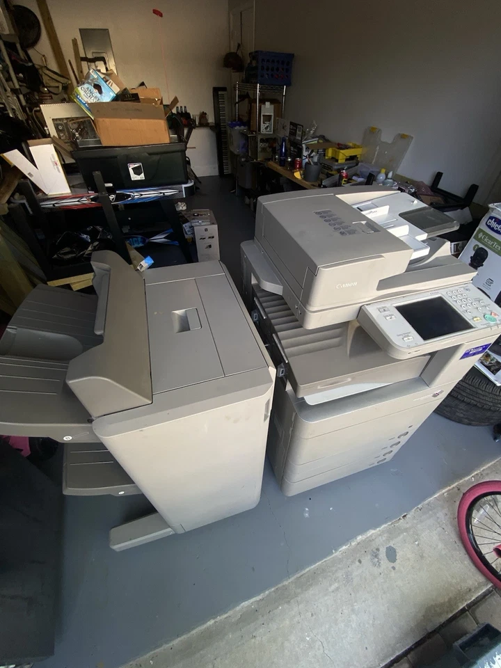 Copiadora/impressora colorida Canon Imagerunner Advance C5255, 55ppm com acabamento de grampeador - Imagem 4 de 4