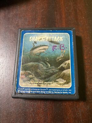 Atari 2600 Shark Attack apollo games