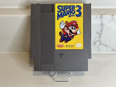 Super Mario Bros. 3 - 1990 NES Nintendo Game - Cart Only - TESTED!