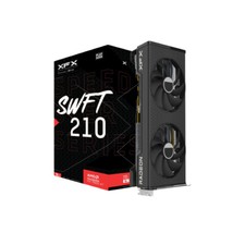 Xfx Speedster Swft 210 Radeon Rx 7600 Xt 16gb Gddr6 1980 Mhz Graphics Cards 