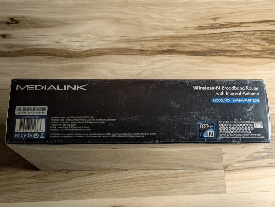 Medialink MWN-WAPR150N 150 Mbps 4-Port 10/100 Wireless N Router - Image 2 of 4