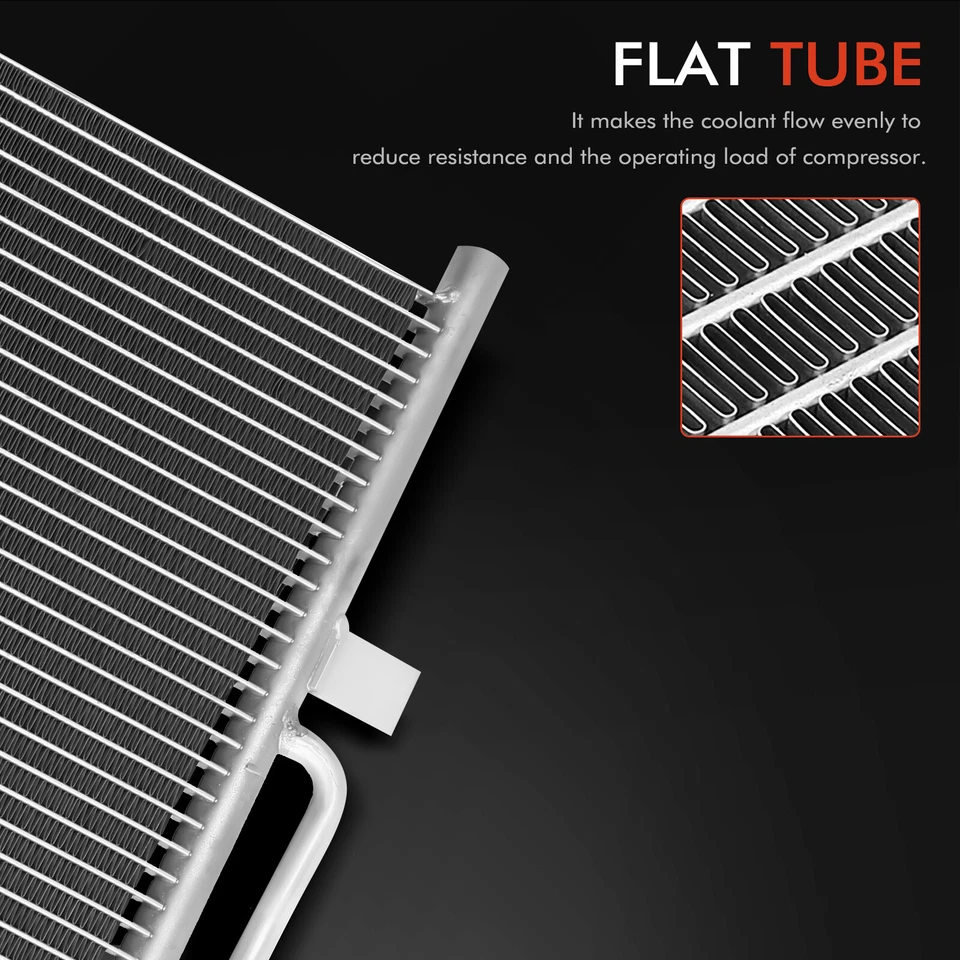 Nuevo condensador de CA con soporte para BMW 320i 2001-2005 330Ci 2001-2005 Z4 M3 3,0 L Foto 3 de 4