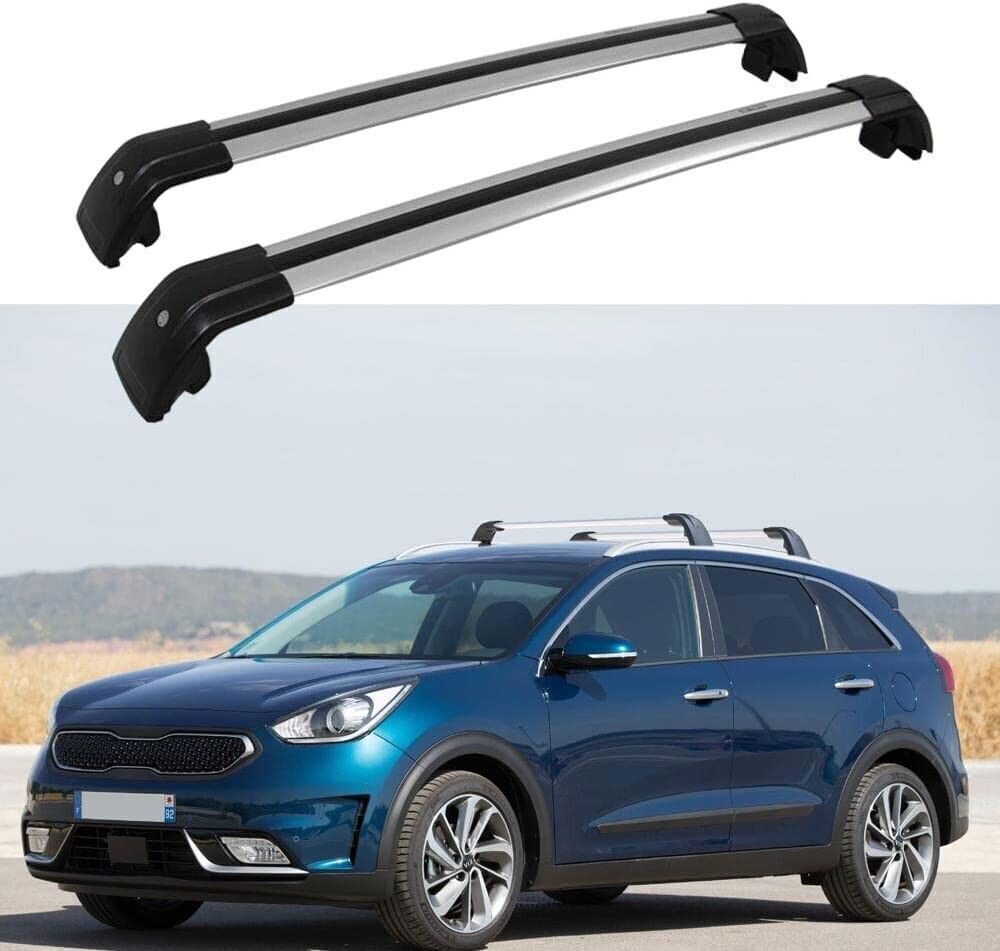Aluminum Roof Rail Rack Carrier Cross Bar Crossbar Fits for KIA