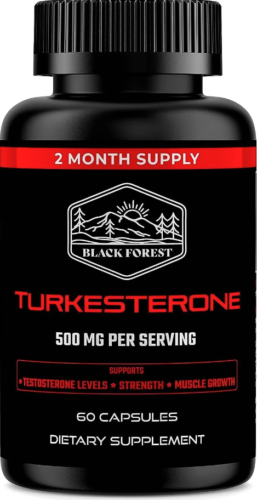 BF Turkesterone Supplement 500mg Capsule (Max Purity 95% Extract) for Strength - Picture 1 of 5