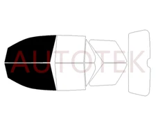 PreCut Film Front Two Door Windows Any Tint Shade % For Saturn Vue 2002-2007