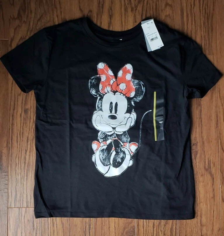 Black minnie store mouse shirt