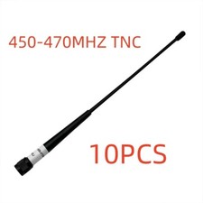 NEW 10 pcs port TNC 450-470MHZ 4dbi Whip Antenna total station