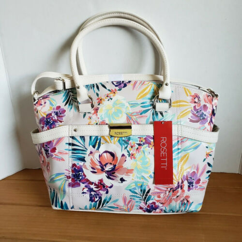 Rosetti Perry Satchel Bag Crossbody Island Breeze Floral NWT $69 - Afbeelding 1 van 5