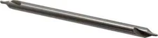 #4-1/2 Plain Cut 60° Incl Angle HSS Combo Drill & Countersink 3/8" Body Diam,...