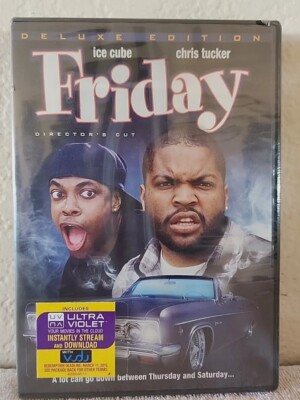 Friday DVD Brand New Sealed Ice Cube Deluxe Edition Directors Cut Brand New!