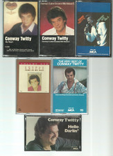 6 Conway Twitty cassette's cassette lot VG-EX COND...