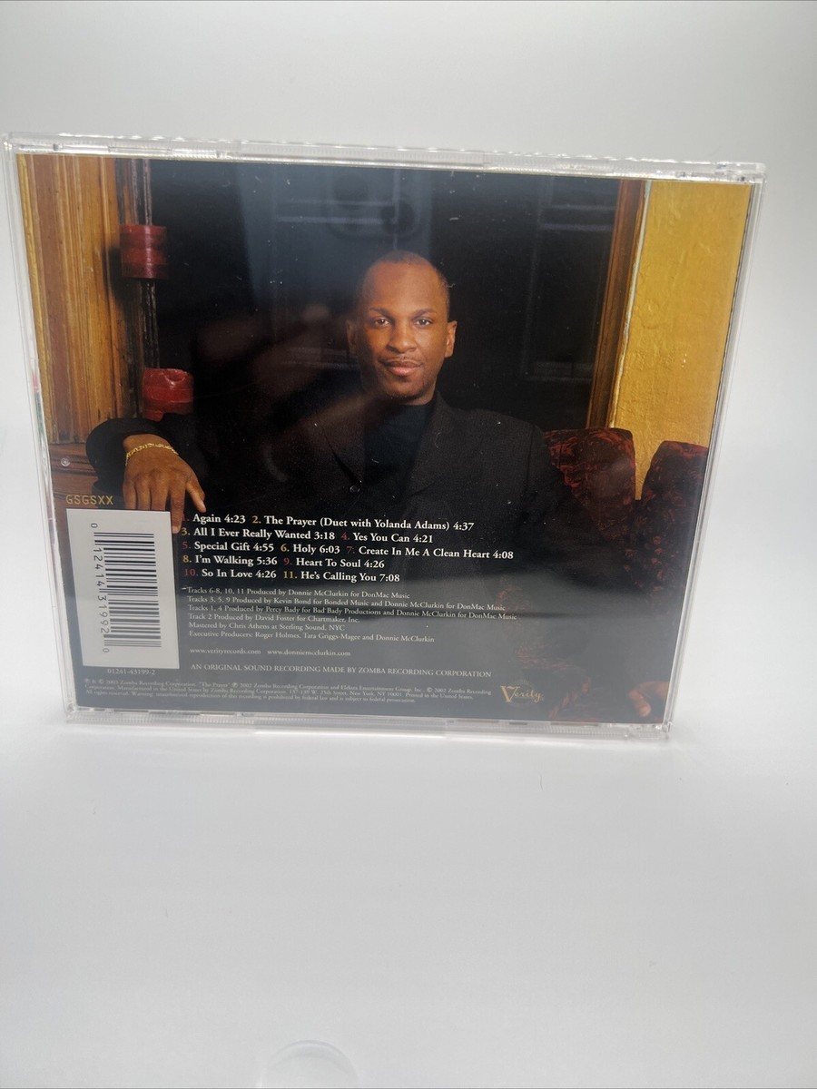 DONNIE MCCLURKIN - PSALMS, HYMNS AND SPIRITUAL SONGS CD