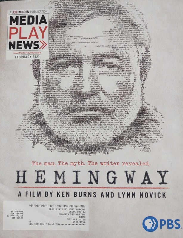 Media Play News Magazine Hemingway February 2021 Tom Hanks News of the World