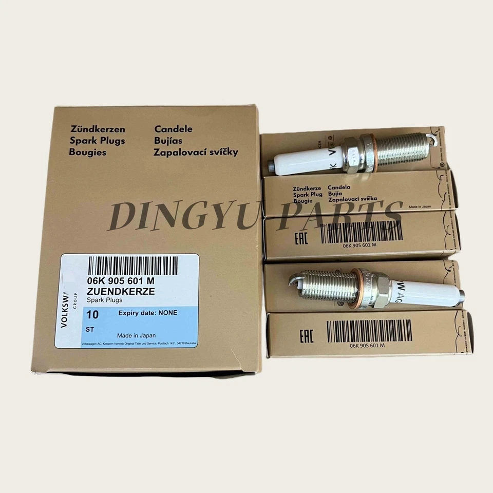 06K905601M 8X Bujías OEM para Audi S6 S7 A8 S8 RS6 RS7 4.0T RS3 TTRS 2.5T Foto 4 de 4