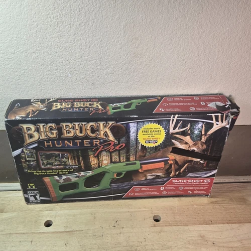 Sure Shot HD Big Buck Hunter Pro Complete Video Game System READ