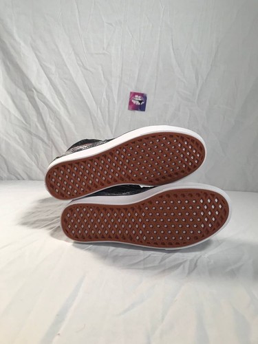 Scarpe da skate VANS SK8-Hi Comfycush Discovery Project CAT da uomo taglia 9 nere nuove con scatola - Foto 8 di 10