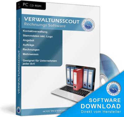 Write invoice, create offers. Excellent invoice program without follow-up costs!
