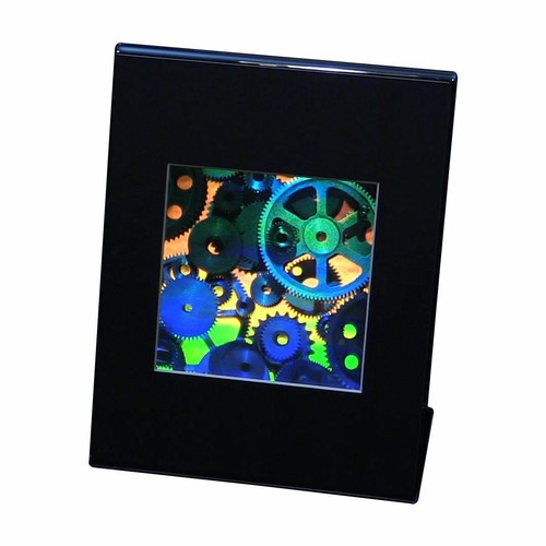 3D GEARS Hologram Picture DESK STAND, Collectible EMBOSSED Type Film - Picture 3 of 7