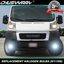 For Ram Promaster 1500 2500 3500 14-21 2Pcs Front Bumper Fog Light Driving Lamps