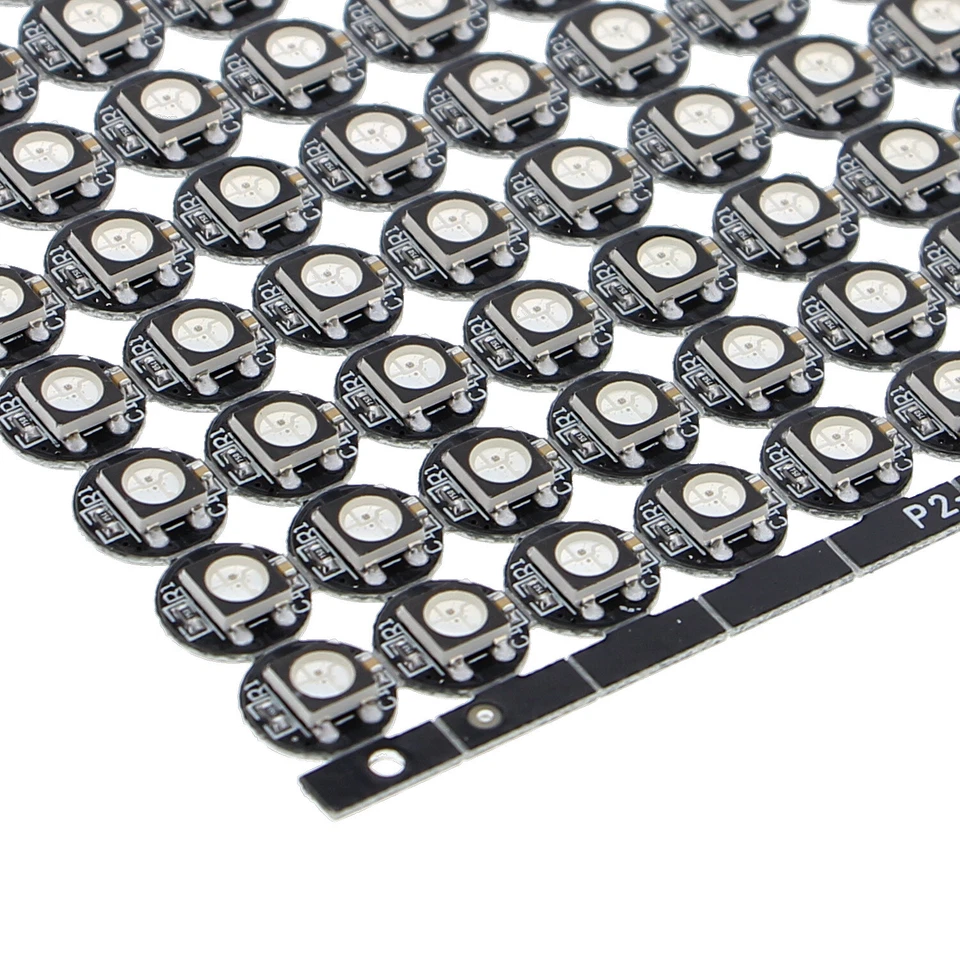 WS2812 RGB LED Matrix - 10x10 - LEDs einzeln trennbar - Bild 2 von 2