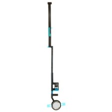 Home Button Assembly for Apple iPad 10.2 2019/7th Gen White with Silver Ring