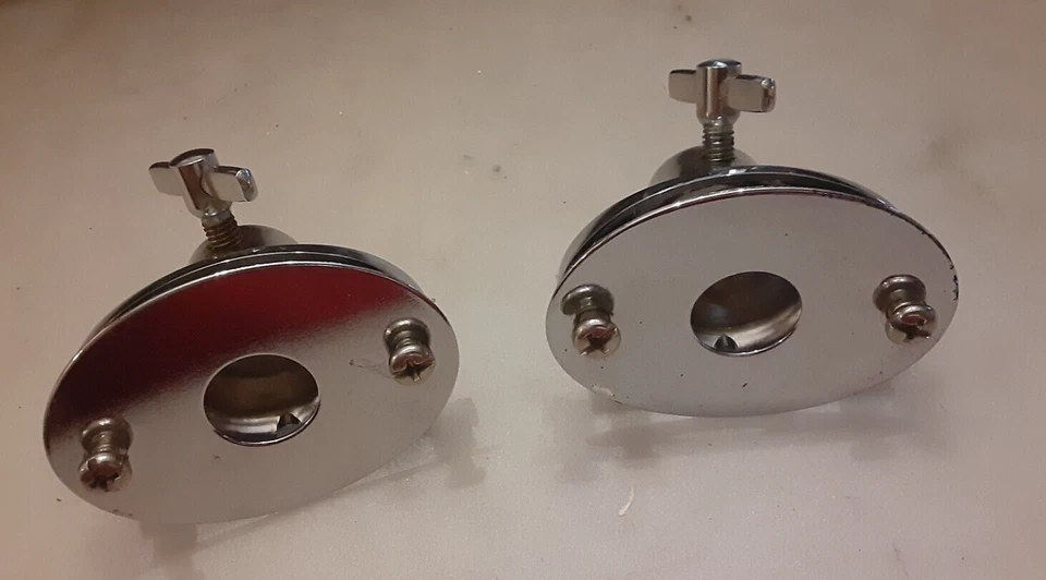 Басовый барабан ножка шпора крепление/кронштейн, хром, от DRUM D1 Jr набор, б/у, хорошо - Изображение 4 из 4