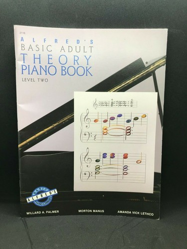 ALFRED’S Basic Adult: #2118 Theory Piano Book Level 2 | eBay