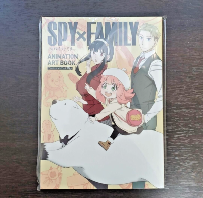NEW Spy x Family Animation Art Book illustration from Japan Anya