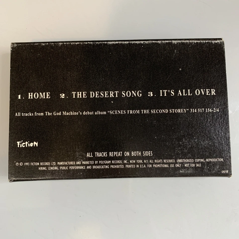 The God Machine Promo Sampler (Cassette) Single - Image 2 of 2