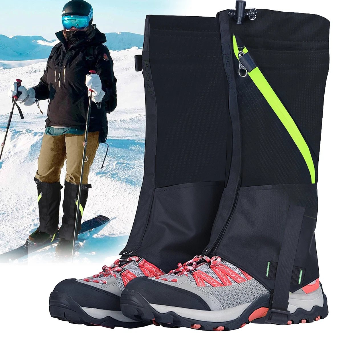 Waterproof covers top for hiking boots