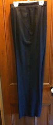 Women's Size 14 Giorgio San T'Angelo Dk Gray Striped Pants..Made in USA
