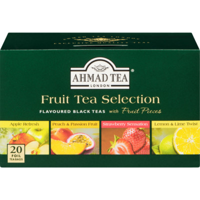 4-Pack Ahmad Tea, Fruit Tea Selection