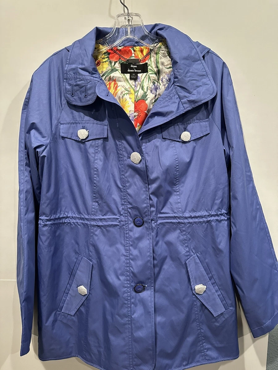 Periwinkle rain jacket sale