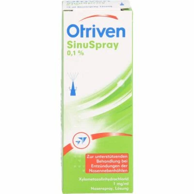 GLAXOSMITHKLINE CONSUMER HEALTHCARE OTRIVEN SinuSpray 0,1% Nasenspray 10 ml PZN09922155