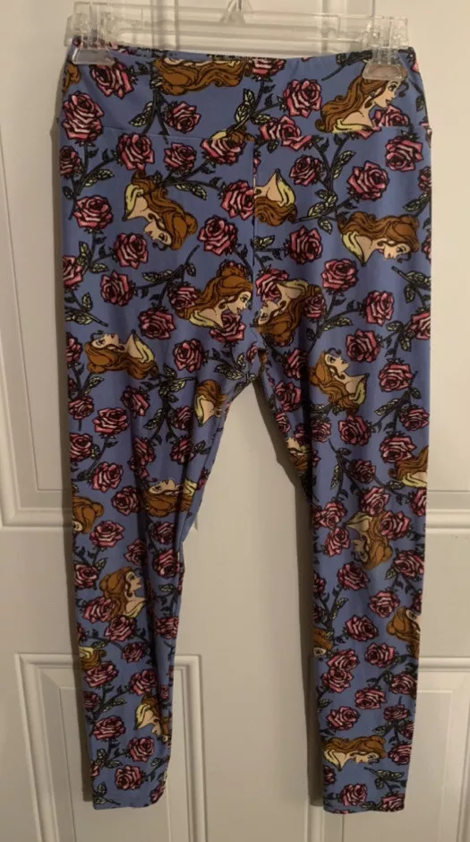 Beauty and the beast leggings lularoe cheap