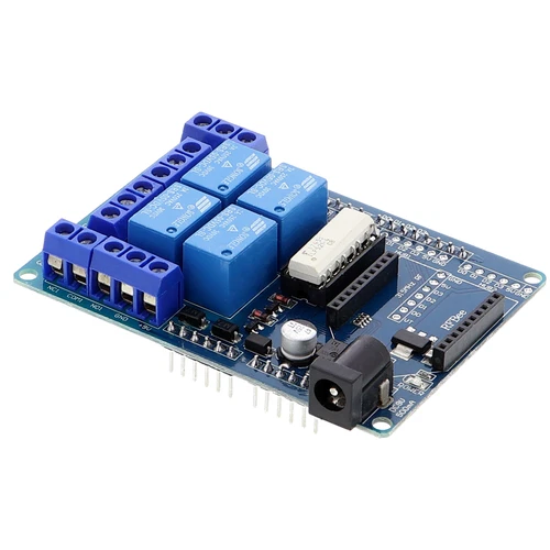 Relais Shield V1.3 Arduino kompatibel 4 Kanal / Relay Shield V1.3 