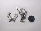 40K Eldar- 1x Phoenix Lord Baharroth (B). Classic metal. OOP