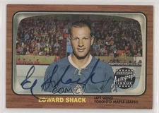 2002-03 Topps Heritage Toronto Maple Leafs Reprint Eddie Shack #TMLA-ES Auto 0c3