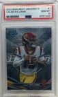 🏈 #10 2022 Bowman Best University Caleb Williams No. 1 GEM-MT 10 🏈