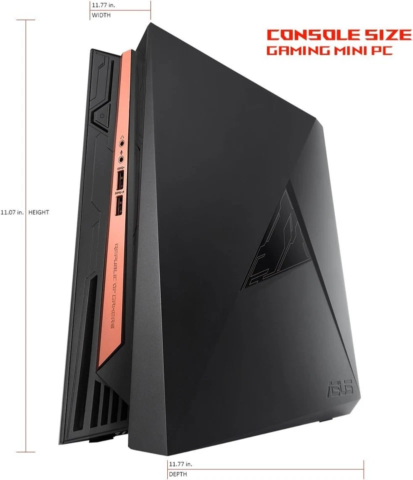 ASUS ROG Gr8 II Mini Gaming PC I5-7400 GTX 1060 Only used once W/ Windows 11 - Image 2 of 4