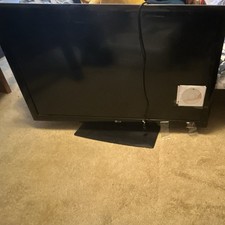 LG 47" LCD Flat Screen TV 1080p FHD Black w/ Stand Power Cord