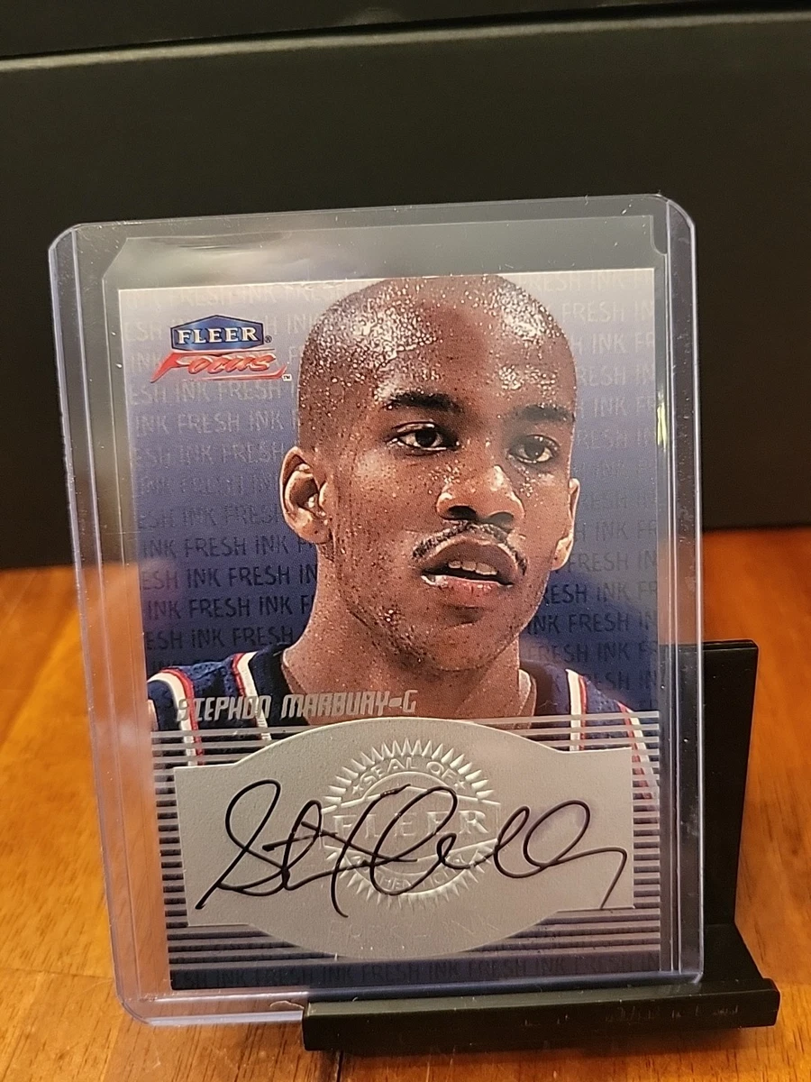 Stephon marbury auto ステフォン・マーベリー サイン Stephon Marbury Auto : r/basketballcards