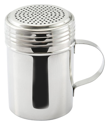 10 Oz. Stainless Steel Dredge (DRG-10), 5 inches X 4.75 inches X 1.5 inches