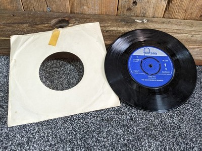 DAVE BRUBECK QUARTET Take Five 7'' Vinyl Single 1959 Fontana H.339 UK 1st Press