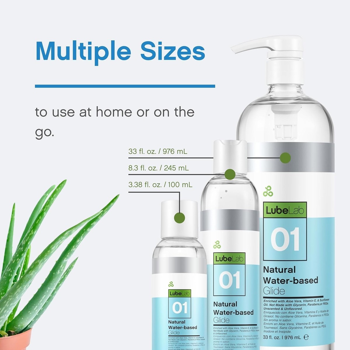 Waterbased Lube 3.38 Fl Oz. Personal Lubricant w/Aloe & Vitamin E, Portable, Hyp | eBay Waterbased Lube 3.38 Fl Oz. Personal Lubricant w/Aloe & Vitamin E, Portable, Hyp | eBay