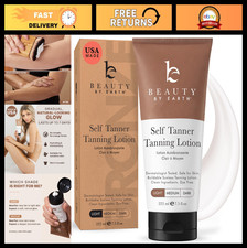 Natural & Organic Self Tanner Lotion - Non-Toxic Gradual Tan for Men & Women, St