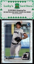 2020 Bowman Draft #BD-112 Zach McCambley Chrome Refractor