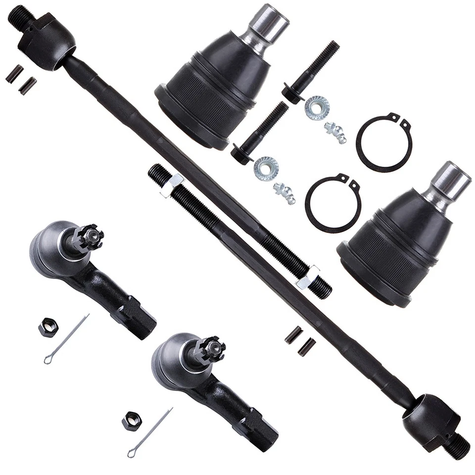 For 1993-1997 Frod Probe Mazda MX-6 4x Inner Outer Tie Rods 2x Lower Ball Joints - Image 4 of 4